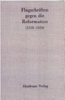 Tapa de Flugschriften gegen die Reformation (1518-1524)
