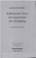 Tapa de Gesammelte Studien