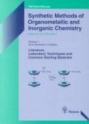 Tapa de Synthetic Methods of Organometallic and Inorganic Chemistry