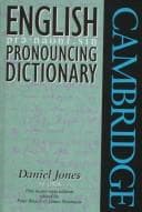 Tapa de PONS Wörterbuch, English Pronouncing Dictionary