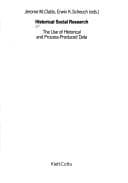 Tapa de Historical social research