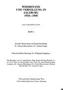 Tapa de Widerstand und Verfolgung in Salzburg 1934-1945