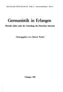 Tapa de Germanistik in Erlangen