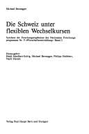 Tapa de Synthese der Forschungsergebnisse des Nationalen Forschungsprogramms Nr. 9 "Wirtschaftsentwicklung"