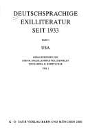Tapa de Deutschsprachige Exilliteratur Seit 1933: Band 3