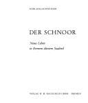 Tapa de Der Schnoor