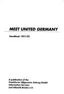 Tapa de Meet United Germany, Handbook 1991/92/Perspectives