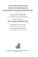 Tapa de Staatsordnung und Staatspraxis der römischen Republik