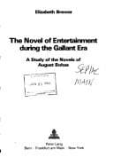 Tapa de The novel of entertainment during the gallant era