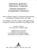 Tapa de Littérature générale, littérature comparée