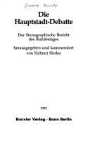 Tapa de Die Hauptstadt-Debatte