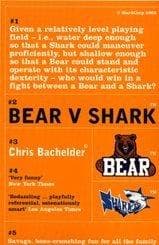 Tapa de Bear V. Shark