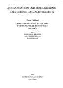 Tapa de Organisation und Mobilisierung des deutschen Machtbereichs