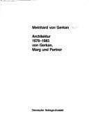 Tapa de Architektur 1978-1983
