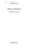 Tapa de Ihr Leben Mit D H Lawrence Der Lady Chat