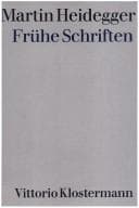 Tapa de Frühe Schriften