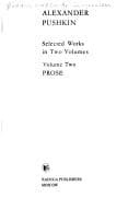 Tapa de Selected Works In Two Volumes Volume 2