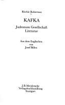 Tapa de Kafka
