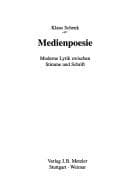 Tapa de Medienpoesie. Moderne Lyrik zwischen Stimme und Schrift