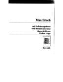 Tapa de Max Frisch
