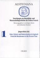 Tapa de State, Science, and Modernization in England: From the Renaissance to the Modern Times