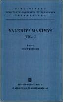 Tapa de Valerius Maximus (Bibliotheca scriptorum Graecorum et Romanorum Teubneriana)