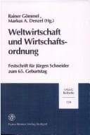 Tapa de Weltwirtschaft und Wirtschaftsordnung