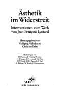 Tapa de Aesthetik Im Widerstreit