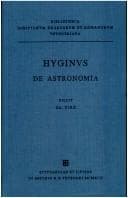 Tapa de Poetica astronomica