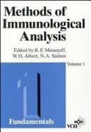Tapa de Samples and Reagents, Volume 2, Methods of Immunological Analysis
