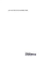 Tapa de Law and the States in Modern Times