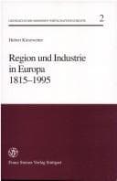 Tapa de Region und Industrie in Europa 1815-1995 (Grundzuge der modernen Wirtschaftsgeschichte)