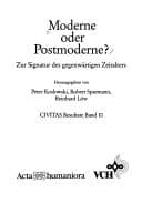 Tapa de Moderne oder Postmoderne?