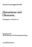 Tapa de Humanismus und Ökonomie