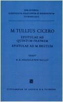 Tapa de Epistulae AD Quintum Fratrem