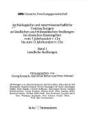 Tapa de Archaologische Und Naturwissenschaftliche Untersuchungen an Landlichen Band 2