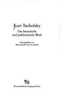 Tapa de Kurt Tucholsky