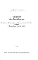 Tapa de Triumph des Irrealismus