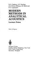Tapa de Modern methods in analytical acoustics