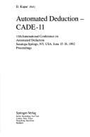 Tapa de Automated Deduction - Cade-11