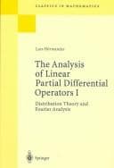 Tapa de The analysis of linear partial differential operators