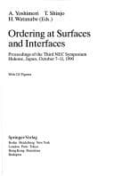 Tapa de Ordering at Surfaces and Interfaces