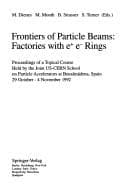 Tapa de Frontiers of Particle Beams: Factories with E+e[ Rings