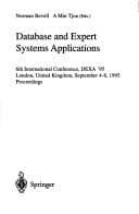 Tapa de Database and expert systems applications