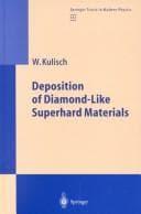 Tapa de Deposition of Diamond-Like Superhard Materials