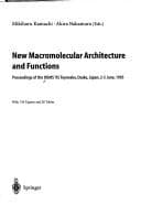 Tapa de New Macromolecular Architecture and Functions