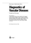 Tapa de Diagnostics of Vascular Diseases