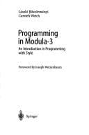 Tapa de Programming in Modula-3
