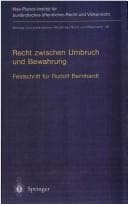 Tapa de Recht zwischen Umbruch und Bewahrung