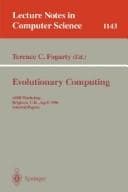Tapa de Evolutionary Computing: Aisb Workshop, Sheffield, U.K., April 3-4, 1995